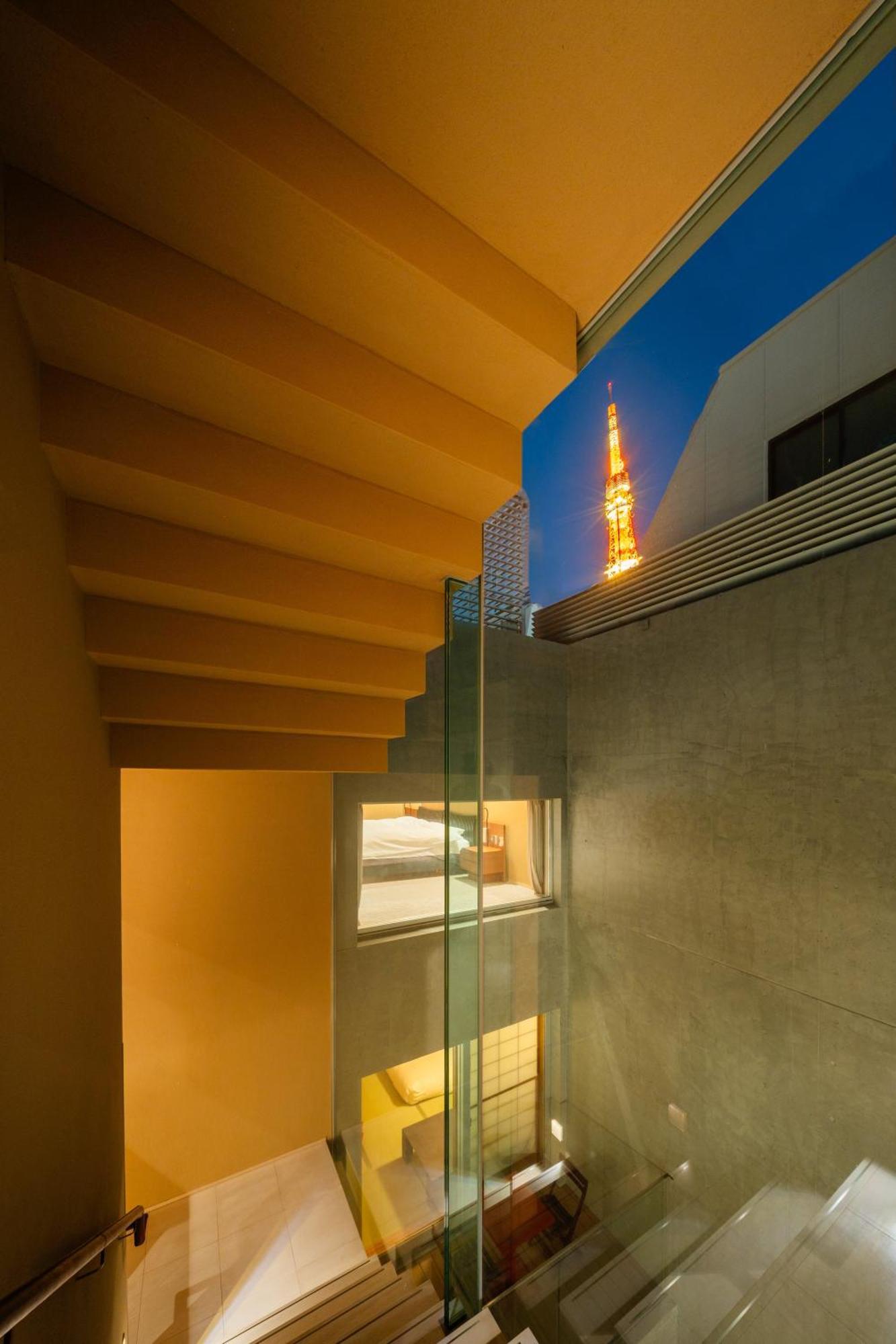 Azabu Modern House The Tokyo Tower Can Be Seen From The Villa 500M2 Exteriér fotografie